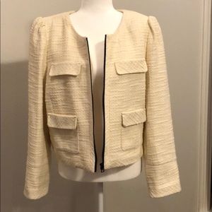 Worthington women’s blazer with puffer sleeves